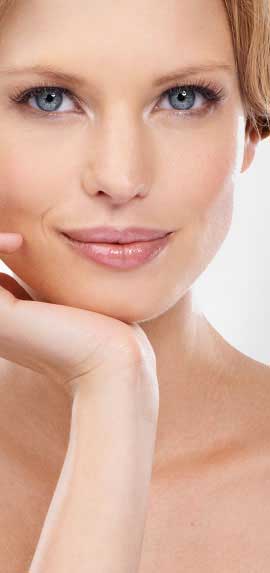 beautiful woman with head resting in hands