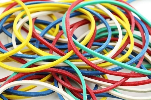 rubber bands